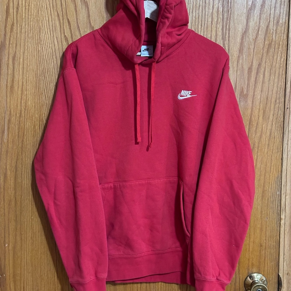 Nike‎ Men's Bold Red Hoodie sz large